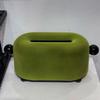 Retro Olive Green Tissue Box Holder Creative Desktop Decor Velvet Napkin Storage Box Living Room Decoration Tissue Boxes