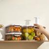 Food Vacuum Storage Box Sealed Kitchen Fresh-Keeping Box Large Capacity Food Transparent Storage Container with Vacuum Pump
