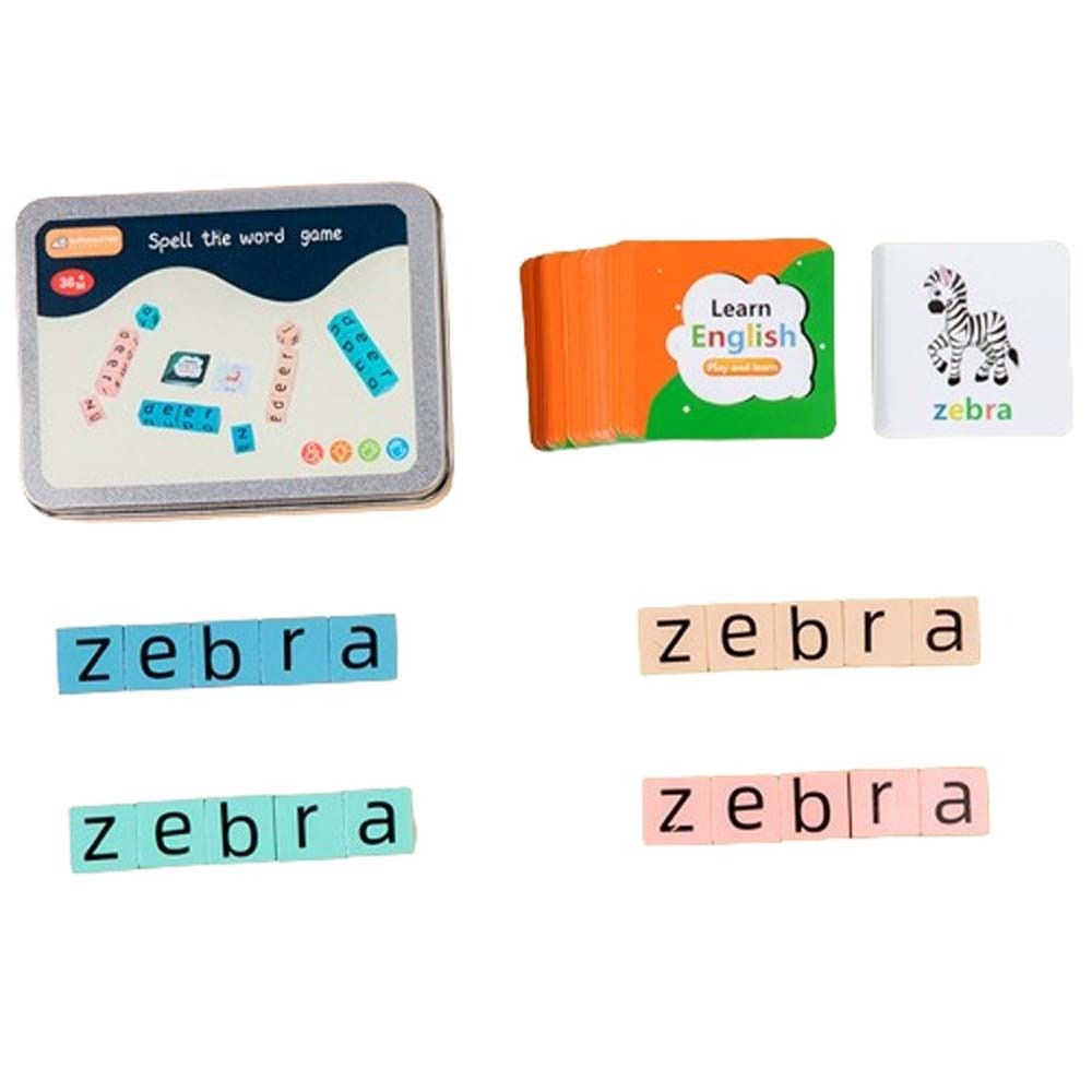 

Алфавит Назови слово Игра Мультяшная Буква Орфографический Блок Алфавит Игра на Орфографию Языки Игрушки Small size