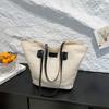 Straw bag women's large capacity 2025 new fashion summer woven shoulder bag texture casual commuter tote bag