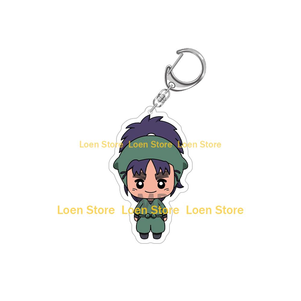 

Nintama Rantarou Mascot Kirimaru Shinbei Kuroki Nanatsumatsu Tobe-sensei Doi-sensei Chibi Anime Acrylic keychain Bag pendant Toy 6CM Acrylic keychain