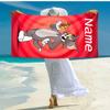 Personalized customized proof beach towel with Tom and Jerry pattern - soft, absorbent,quick-drying,perfect swimming,camping&bathing