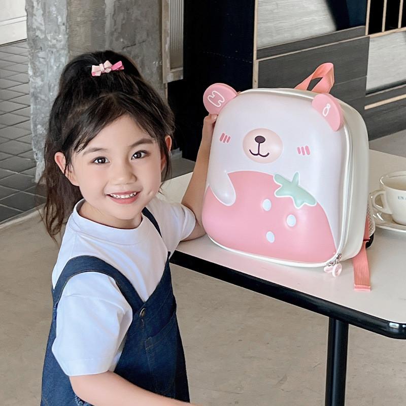 Backpack Little Bear Large Capacity Eva Material Suitable For Children Daily Use