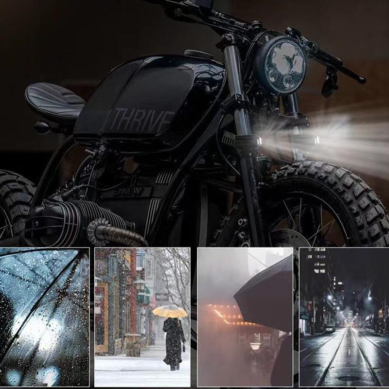 2 Stück Motorrad LED Scheinwerfer 12V Hohe Helligkeit LED Lichter Lampe Für Motorrad Moto LED Zusatzscheinwerfer