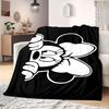 Mickey Travel Picnics Flannel Blanket Print Cartoon for Bedrooms Sofas Beds Chairs Home Decor Great Gift Idea All Seasons