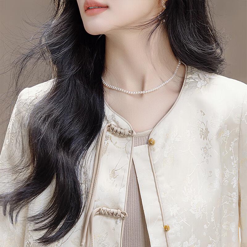 SIBOIS Women's New Chinese Style Single-Breasted Jacket