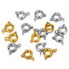 10pcs/lot Stainless Steel Gold Round Claw Spring Clasps Hooks for Bracelet Necklace Connectors DIY Jewelry Making Supplies