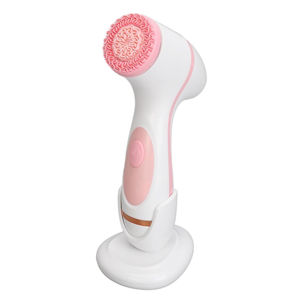 Elektrický obličejový čisticí kartáček Silikonový Hloubkové čištění pórů Vodotěsný Odstraňovač make-upu na obličej