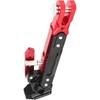 Motorcycle Foot Side Support Stand Universal Adjustable Aluminum Alloy Tripod Kickstand Foot Side Support Stand(Red), Car
