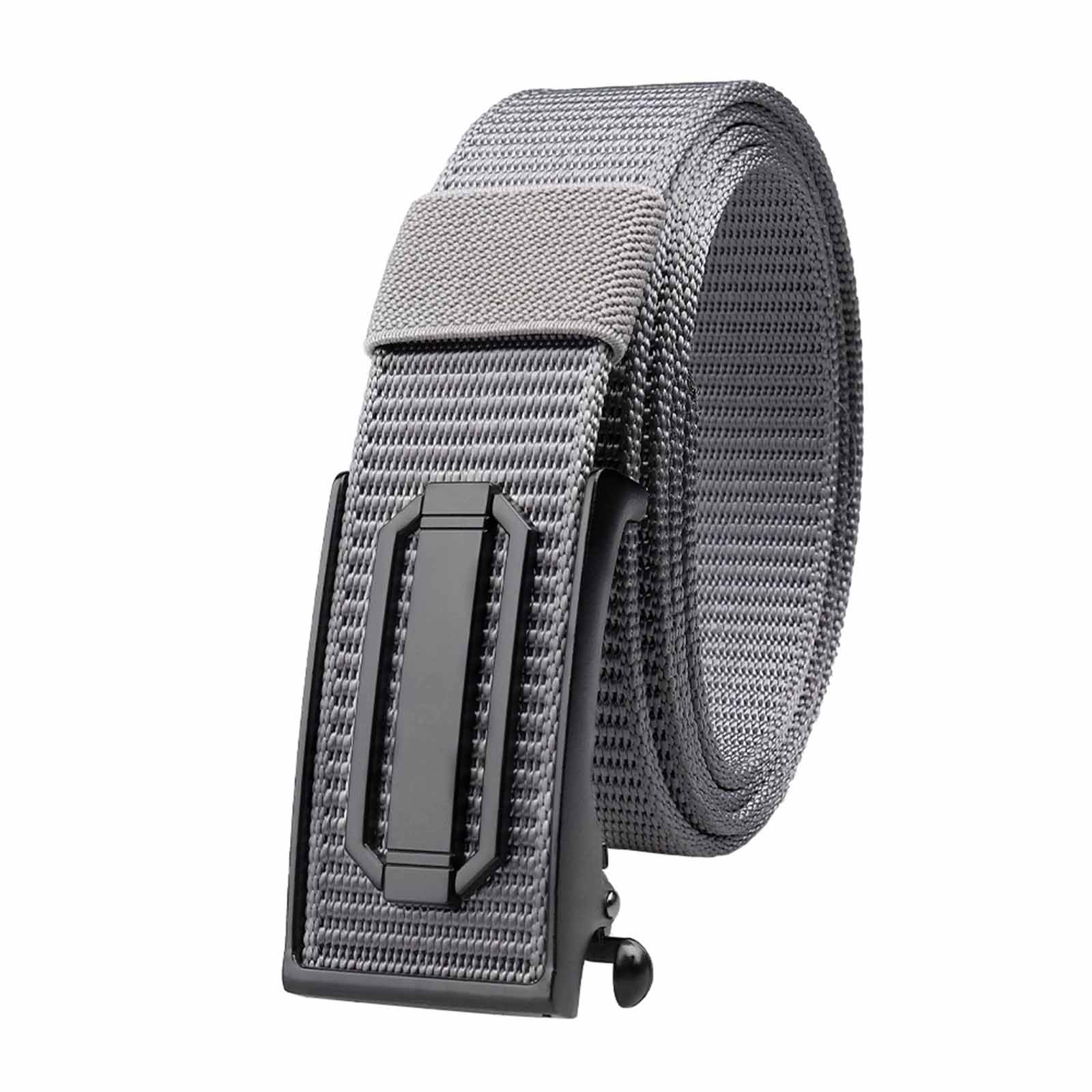 

Мужской повседневный ремень – Утолщенный плетеный нейлоновый ремень, Регулируемый уличный пояс для повседневной носки и занятий спортом One Size