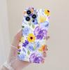 Buntes Blumenmuster 12 für Apple 11 Rundumschutz 14 Promax Handyhülle für IPhone 15 für Apple Handyhülle 13