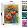 5D Diamond Painting Cactus Flower Embroidery Rhinestone Kit Diamond Art Mosaic Handicraft Decor For Home 30x40cm/12x16inch