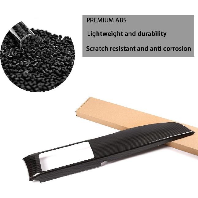 Center Console Navigation Panel Compatible with Toyot@ 86/Subaru BRZ/Scion FR-S 2012-2020 Center Console Dash Cover Navigation Frame Cover Decorative