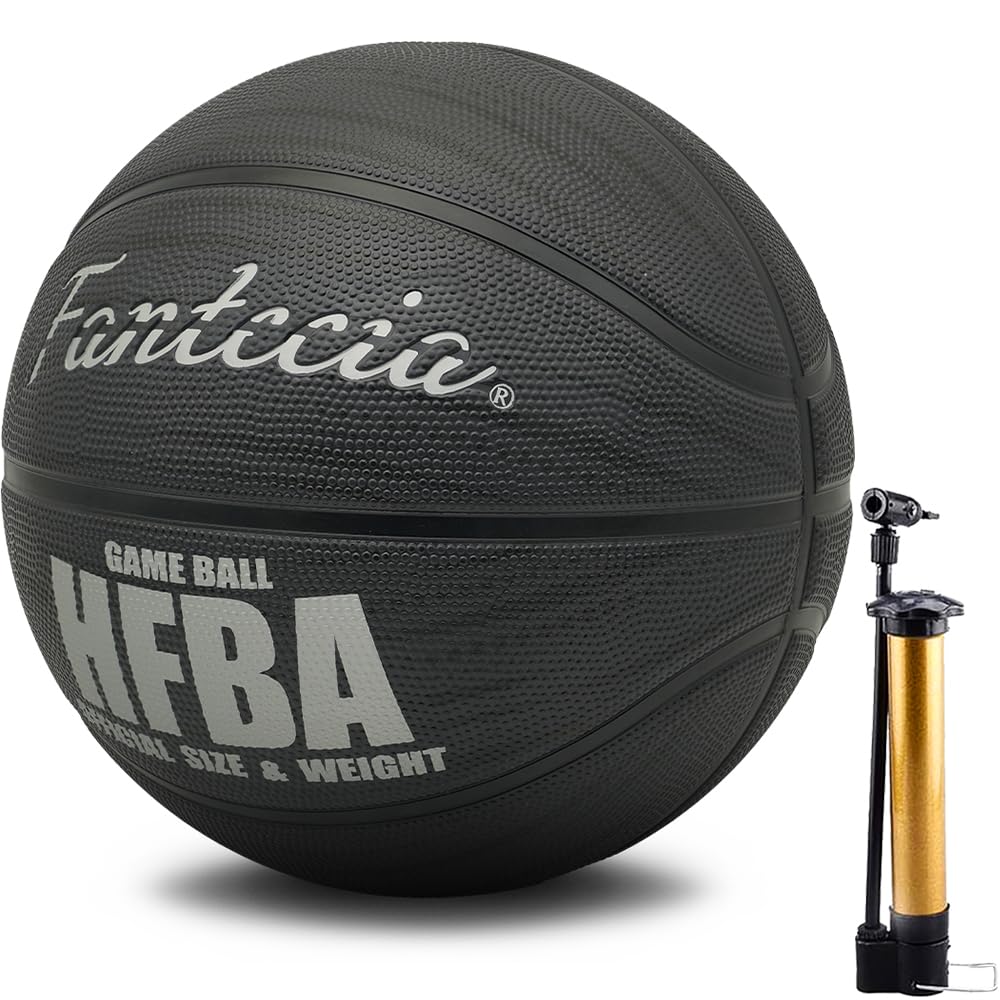 Fantecia Basketball Size Professional Rubber High Bounce Training Ball 7, Basketball,