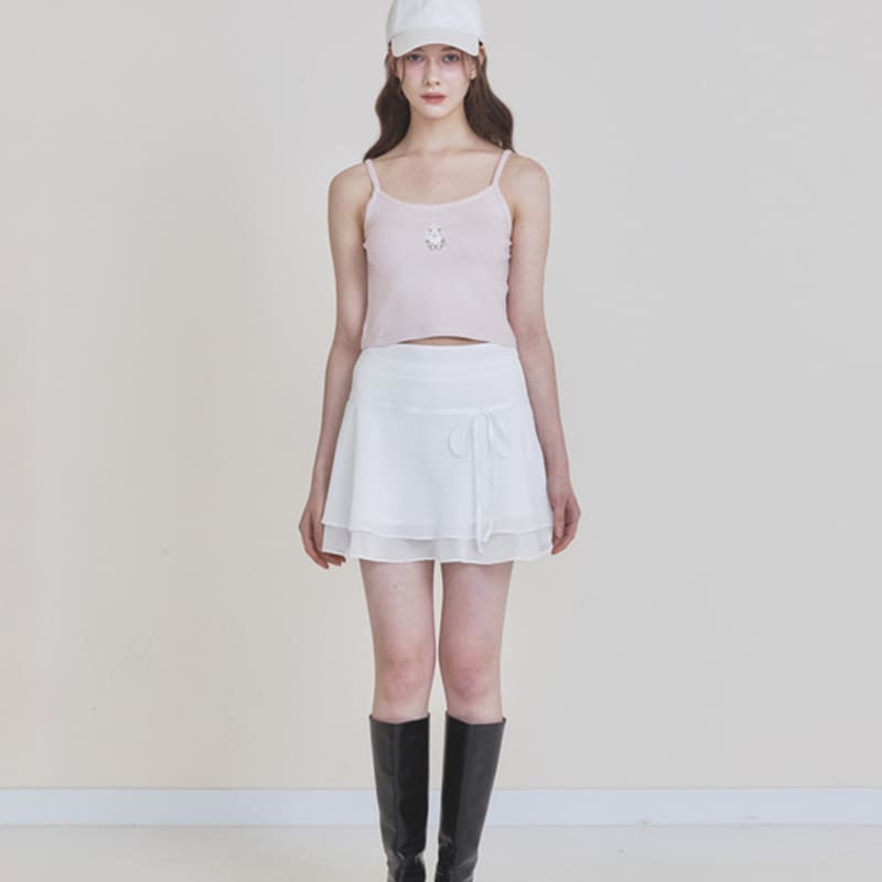 NOT YOUR ROSE Soft logo ball cap (Ivory)