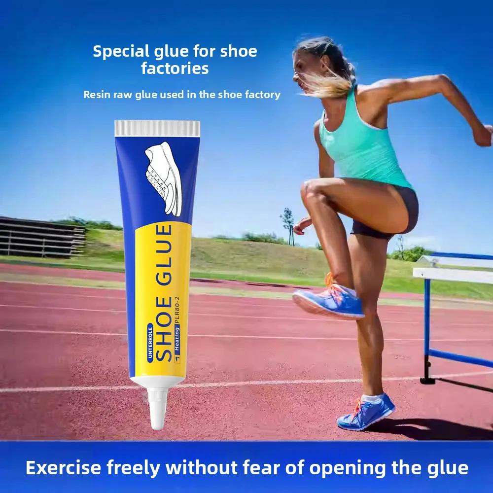 Strong Shoe Glue 60ml, Waterproof Shoe Adhesive for Repair, Fast Drying Resin for Sneakers, Boots, DIY Craft Supplies, Home Use