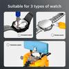 JOREST Watch Watch Repair Watch Strap Adjustment and Replacement Watch Battery Replacement Watch Back Removal Tool Spring Bar Instruction Manual