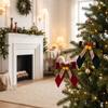 Delicate Christmas Tree Decor PVC Pine Needle Pinecone Xmas Ornaments  Living Room