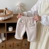 Pantaloni in Velluto a Coste con Fiocco da Ragazza - Stilosi Casual Invernali 2025