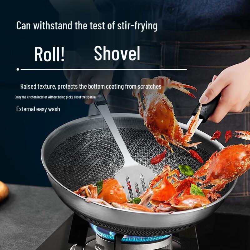 Supor 316L Stainless Steel Non-Stick Wok