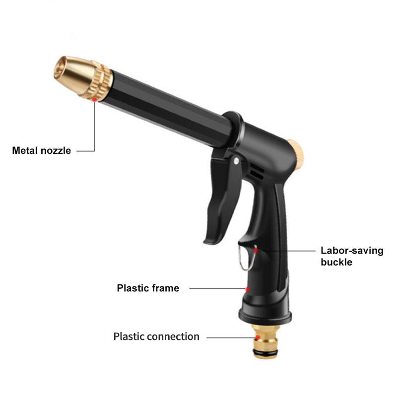 Adjustable High Pressure Washer Gun Patterns Car Wash Machine Garden Watering Hose Nozzle Sprinkler Universal Car Washing Kit