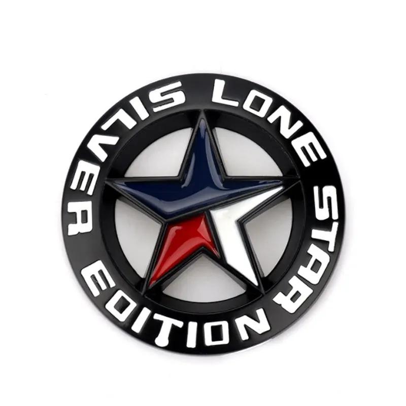 Logo Badge LoneStar EDITION Metal Car Stickers For Lone Star Texas Off-Road Modified accessories Car