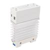 State Relay -AC 120A, Enhanced Heat Dissipation,   Life Single Phase SSR Module with Heat Sink for DIN Rail Installation
