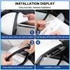 2PCS Car Transparent Car Rearview Mirror Rain Eyebrow Visor Cover For Volvo XC60 XC90 S60 S80 S40 V40 V60 V70 V50 XC70