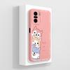 For Poco F3 GT Case Cute Panda Soft Liquid Silicone Camera Protection Shockproof Phone Cover For Poco F 3 PocoF3 Back Covers