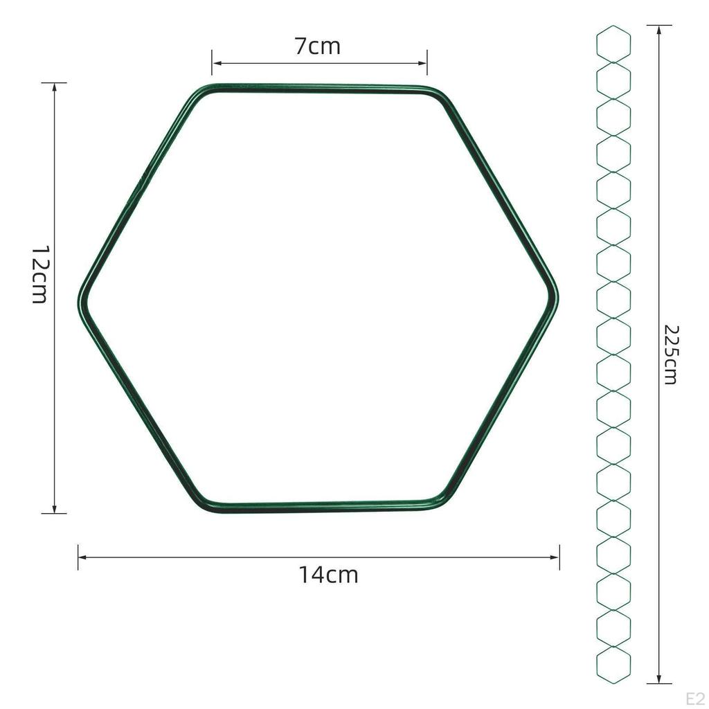 18Pcs Indoor Plant Trellis Vine Support Garden Climbing for