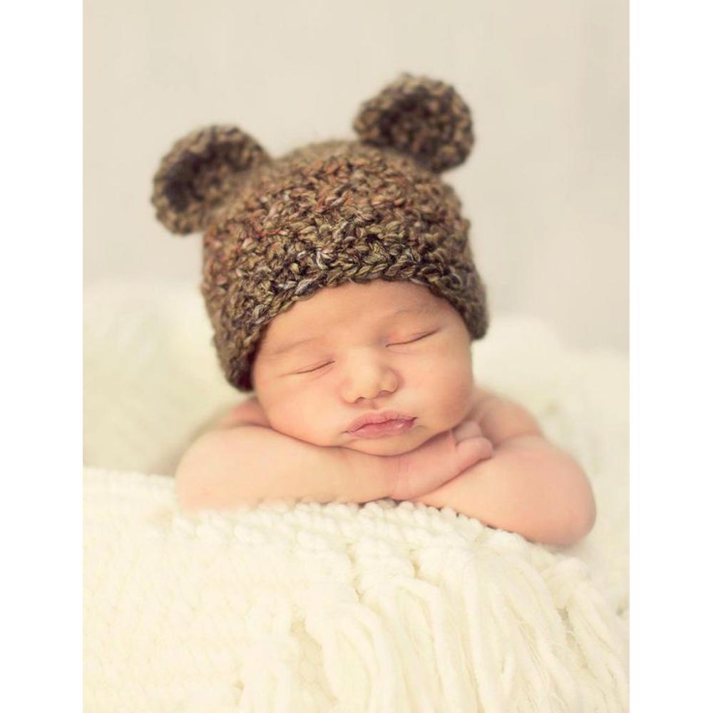 5D DIY Diamond New Baby Embroidery Portrait Full Set of Round Mosaic Home Decoration Gifts