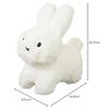Sekiguchi Bruna Fluffy Rabbit Plush Toy 600793