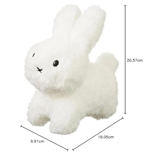 Sekiguchi Bruna Fluffy Rabbit Plush Toy 600793