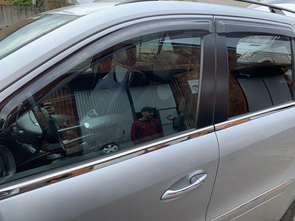 Ветровики (4 шт, HIC) для Mercedes ML W164
