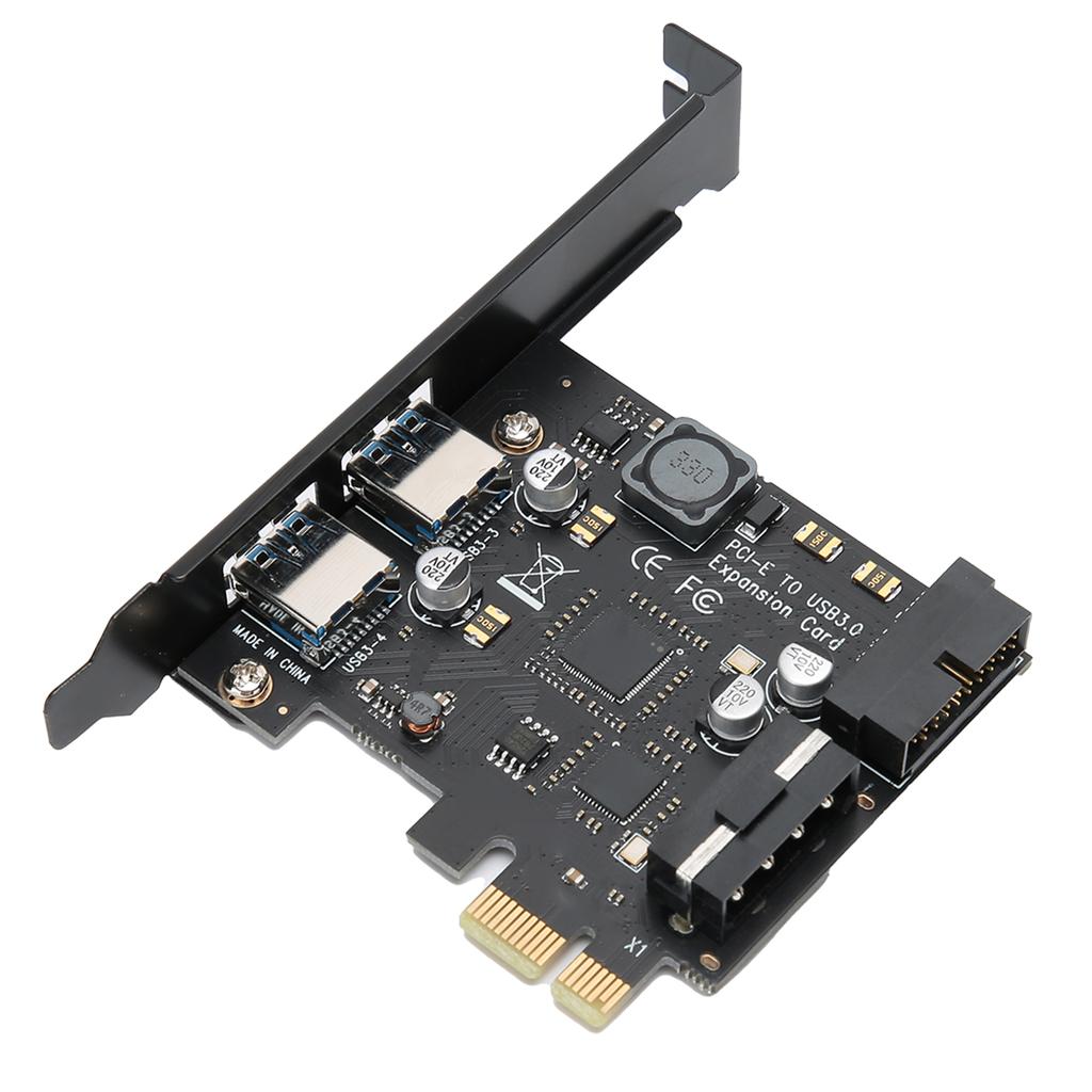STW3002 PCI Express Card PCIE To USB3.0 20PIN Expansion Board for Desktop Computer