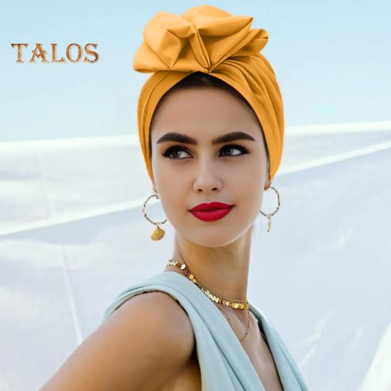 Turbanský klobouk Retro francouzský styl Květinová dekorace Dámský klobouk Jednobarevný Prodyšný Větruodolný Pokrývka hlavy Pro každodenní nošení