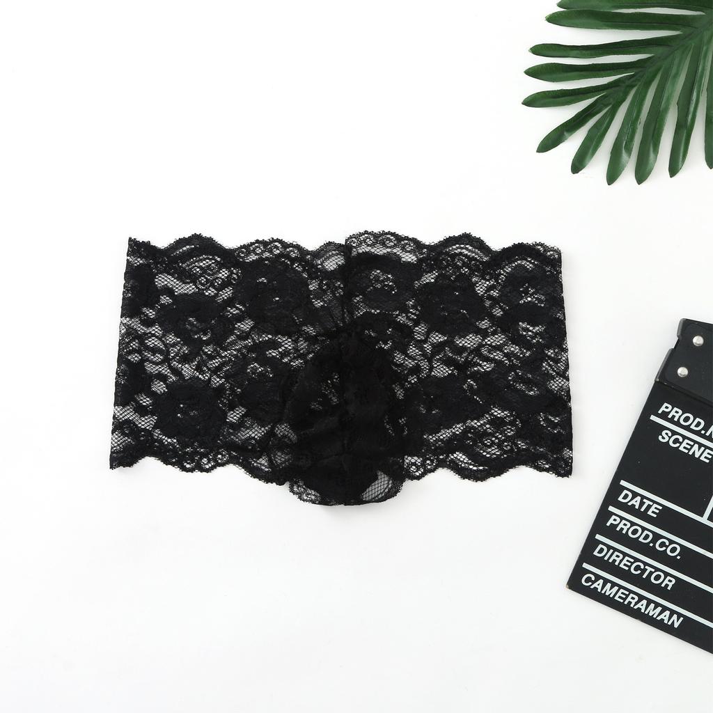 Sexy Underwear Men Lace Underpans Sports Breathable Soft Underwear