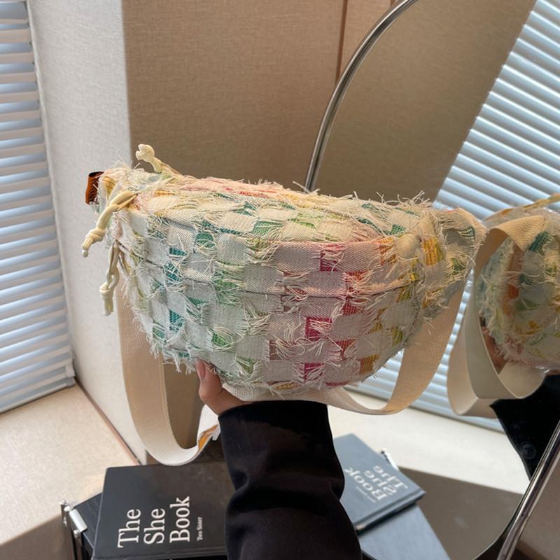 

Женские холщовые сумки через плечо, нагрудные сумки, поясные сумки, сумки большой вместимости