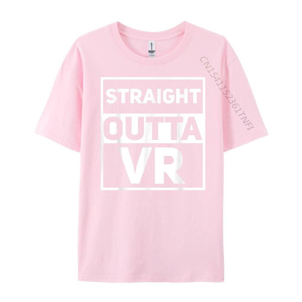 Straight Outta Vr Virtual Reality Gamer Athlete Printed TShirt Band Tshirts Cinco de Mayo Mens Tshirt