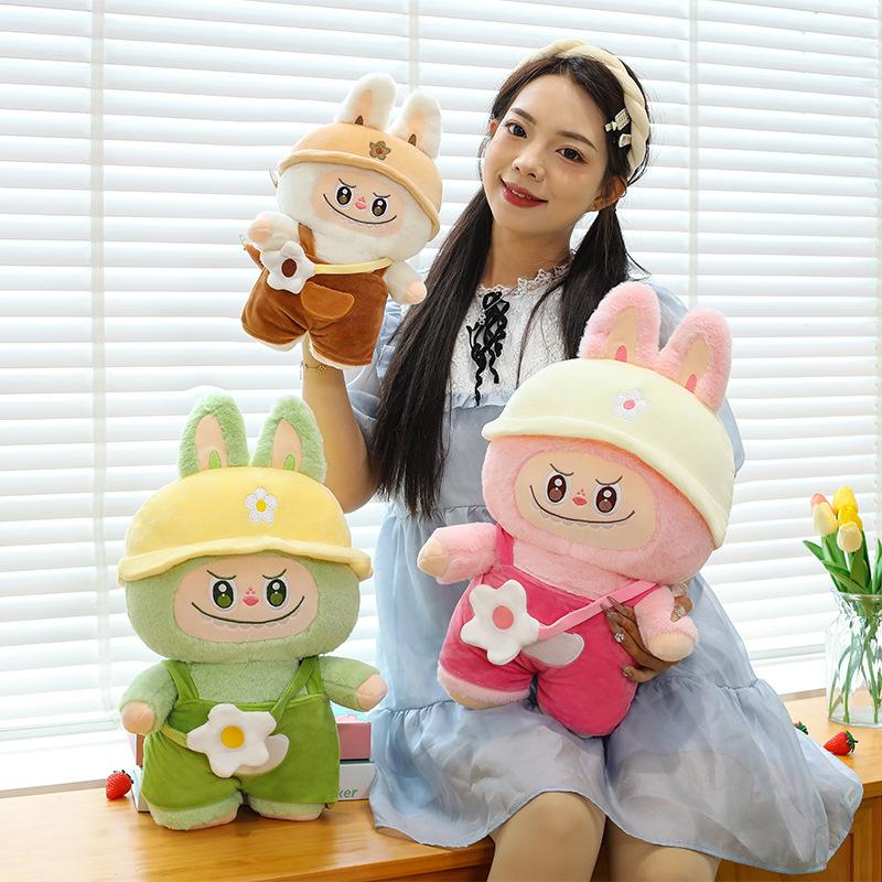Flower Rab Doll POP MART Station Plush Toy Doll Children's Gift Doll Machine