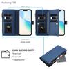 Zipper Leather Case For Iphone SE 2 3 4 2020 2022 2024 X XS XR 6 6S 7 8 Plus 11 12 Mini Pro Max Wallet Cover Casing