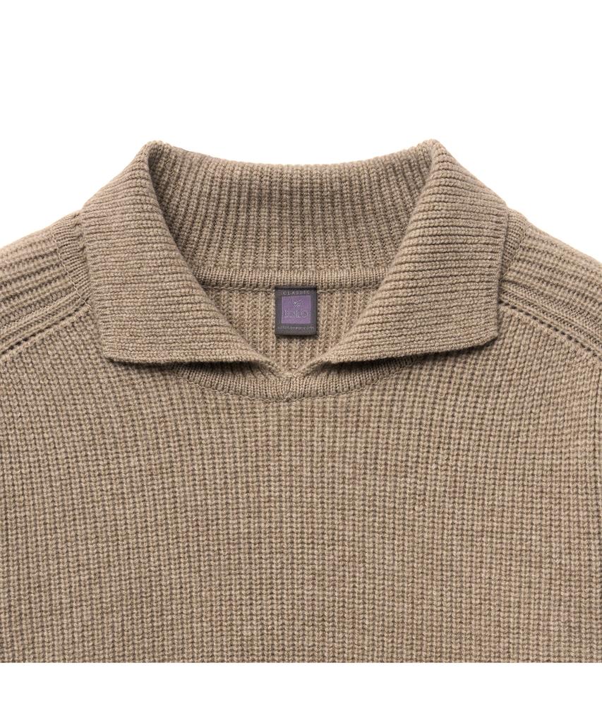 IOLO Alain Collar Knit_Beige
