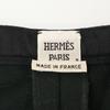 Hermes Lemaire Period Dark Green Wool Center-pressed Tuck Tapered Slacks Bottoms 36 Dark greenUsed