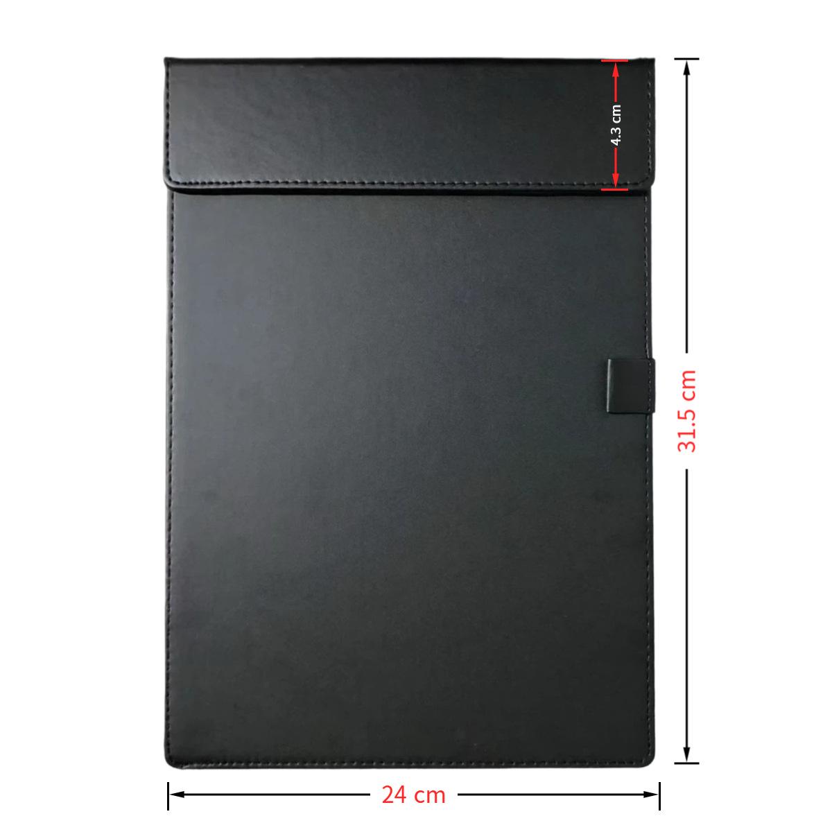 

Gumu Chaoshan A4 Leather Magnetic Writing Pad Clip for Hotel and Restaurant Orders A4 Leather Magnetic Writing Pad Clip чорний