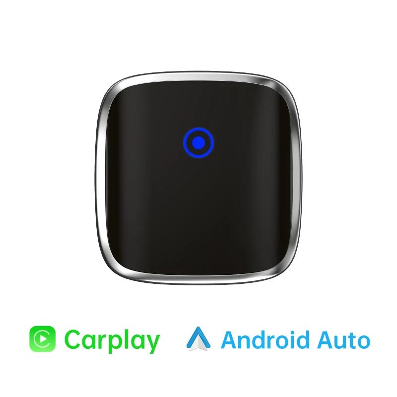 

Новый беспроводной AI-бокс Carplay WiFi6 Bluetooth 5.0 Подключение Plug and Play поддерживает беспроводной Carplay Android Auto адаптер Carplay