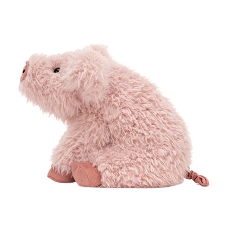 JELLYCAT Farm Animal Series SUPER SOFTIES Colfi Piglet Cute Pink Doll Plush Figure 24cm Height