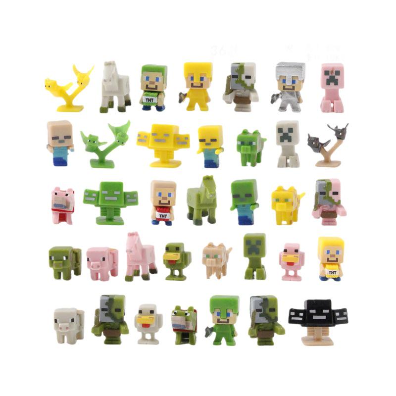 My World Figurines: 36 Styles of 1st-4th Gen Ornaments, Claw Machine Dolls, Cake Decorations & Blind Box Gashapon