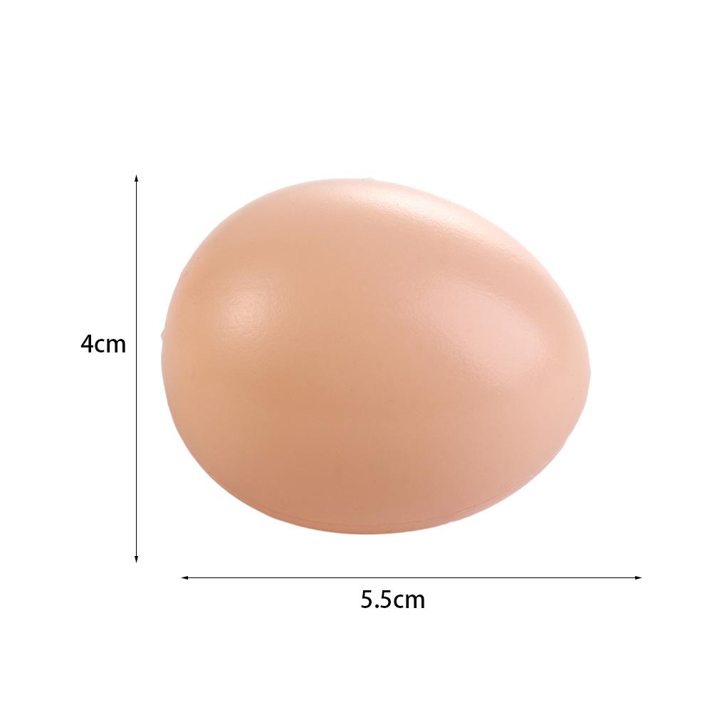 Poultry Hatch Breeding Simulation Hen Artificial Eggs Easter Egg Fake Chicken Eggs Educational Toy