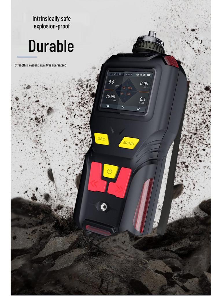 Portable Four-in-One Ozone and Toxic Gas Detector