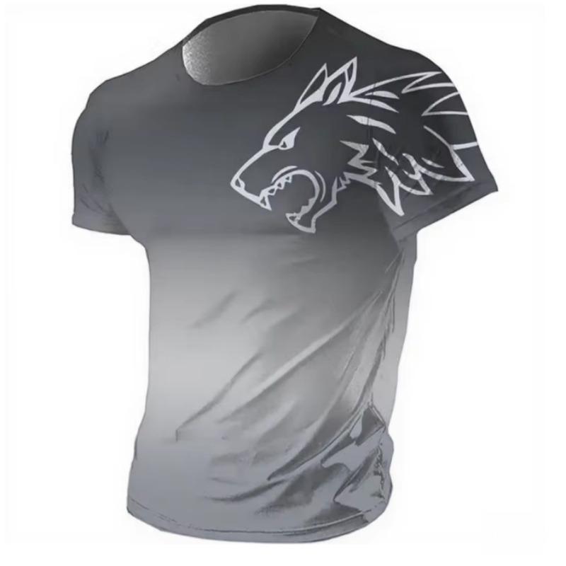 Cute Cat Pattern T-Shirt For Men Animal 3D Printed T Shirts Summer Fashion XXS
